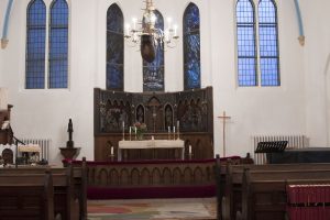 Altar in der schwedischen Kirche