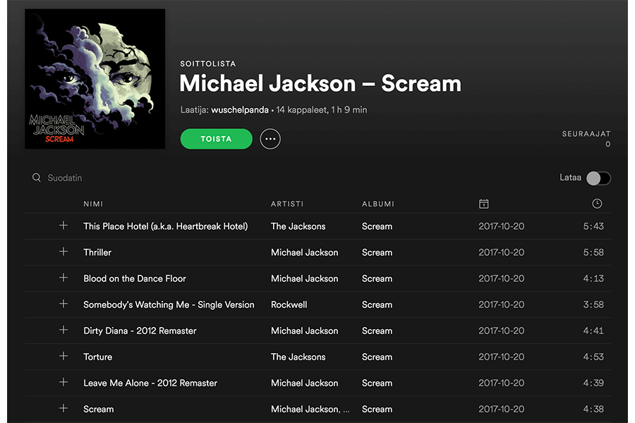 Michael jackson - musik